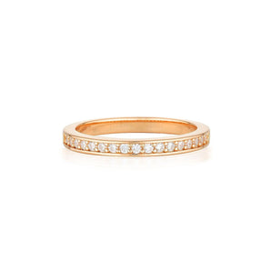 Georgini Stellar Lights Rose Gold Eos Ring -  IR435RG | Ice Jewellery Australia