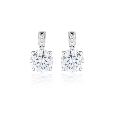 Georgini Simonetta Stud Earrings - IE903W | Ice Jewellery Australia