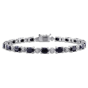 Sapphire & Diamond Bracelet - Ice Jewellery Australia