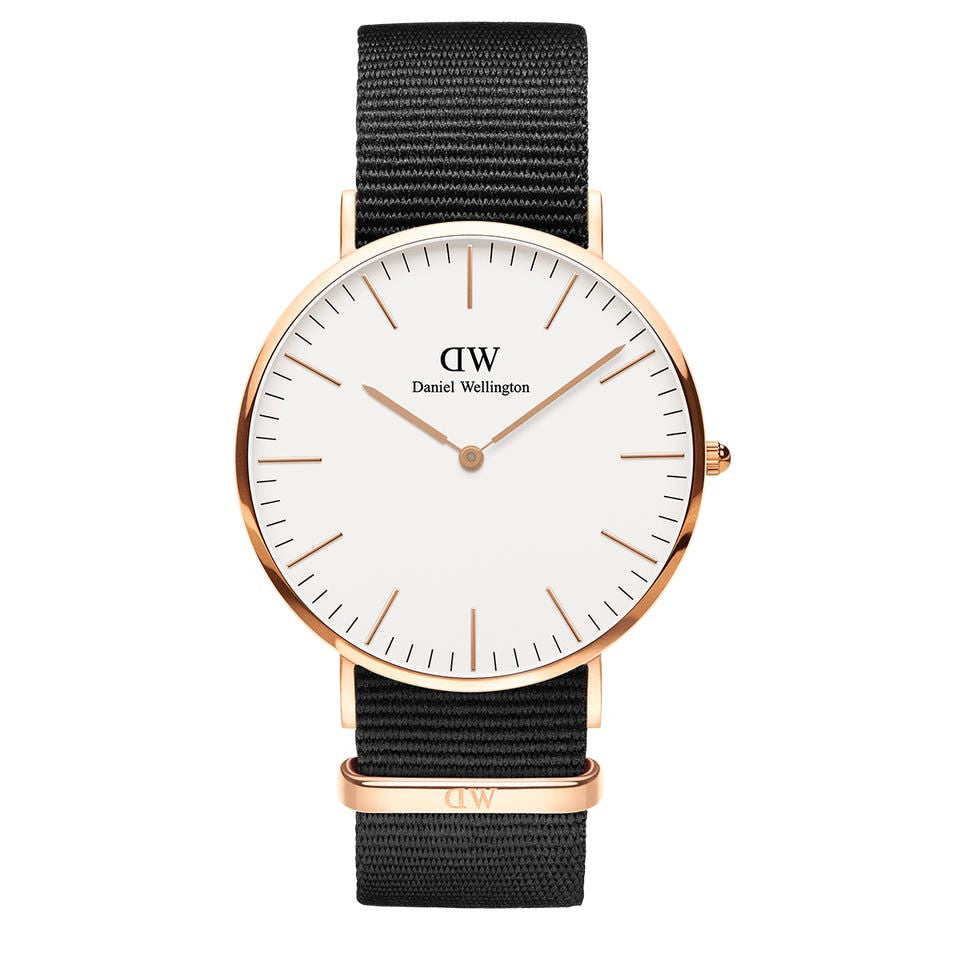 Daniel Wellington Classic 40mm Cornwall Rose Gold White Watch - DW00100257 | Ice Jewellery Australia