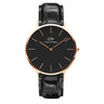 Daniel Wellington Classic Black Reading Rose Gold 40mm Watch - DW00100129 | Ice Jewellery Australia