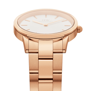 Daniel Wellington Iconic Link 32mm Rose Gold Watch - DW00100211 | Ice Jewellery Australia