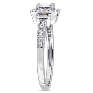 Ice Jewellery 1/3 Carat Diamond 10K White Gold Bridal Engagement Ring - 7500695712 | Ice Jewellery Australia