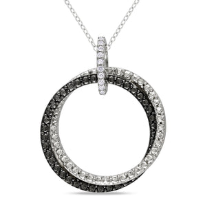 Ice Jewellery Diamond Fashion Pendant with Chain in Sterling Silver - 7500080449 | Ice Jewellery Australia