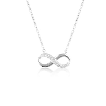 Georgini Forever Infinty Pendant - Silver - IP747W | Ice Jewellery Australia