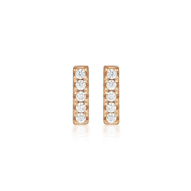 Georgini Rose Gold Alina Stud Earring - IE931RG | Ice Jewellery Australia