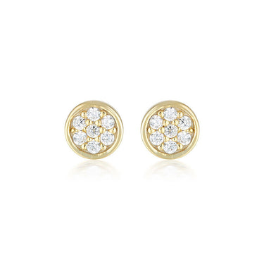 Georgini Gold Dotti Stud E/R - IE926G | Ice Jewellery Australia