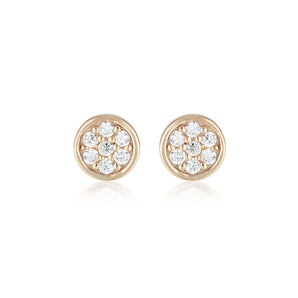 Georgini Rose Gold Dotti Stud Earring - IE926RG | Ice Jewellery Australia