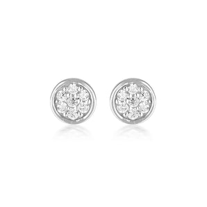 Georgini Silver Dotti Stud Earrings - IE926W | Ice Jewellery Australia
