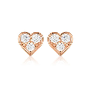 Georgini Cupid Earring Rose Gold - IE925RG | Ice Jewellery Australia