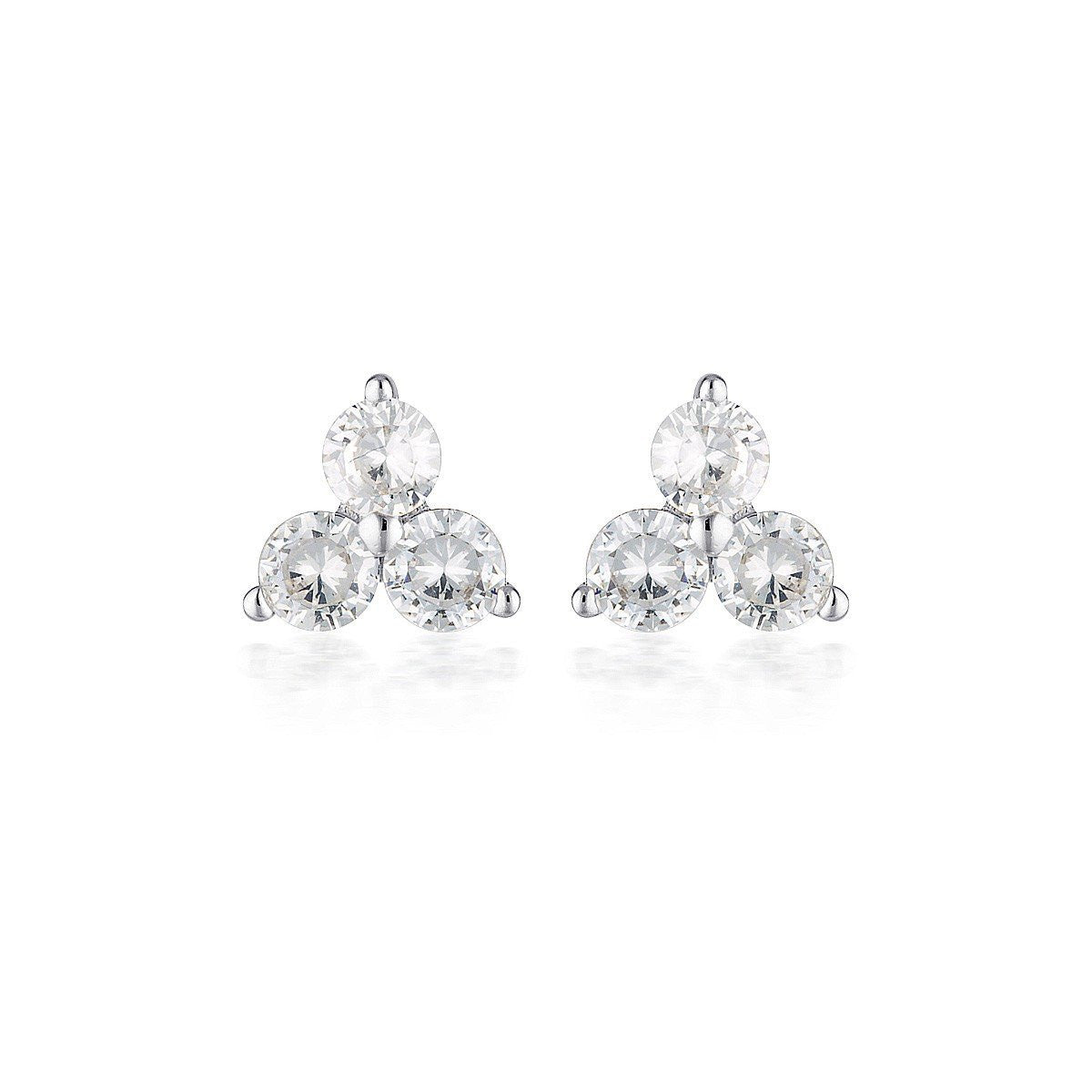 Georgini Silver Tia Stud Earring - IE928W | Ice Jewellery Australia