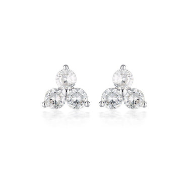 Georgini Silver Tia Stud Earring - IE928W | Ice Jewellery Australia