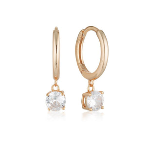 Georgini Rose Gold Bria Hoop - IE934RG | Ice Jewellery Australia