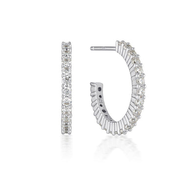 Georgini Ara Hoop Earrings 20Mm - IE907 | Ice Jewellery Australia