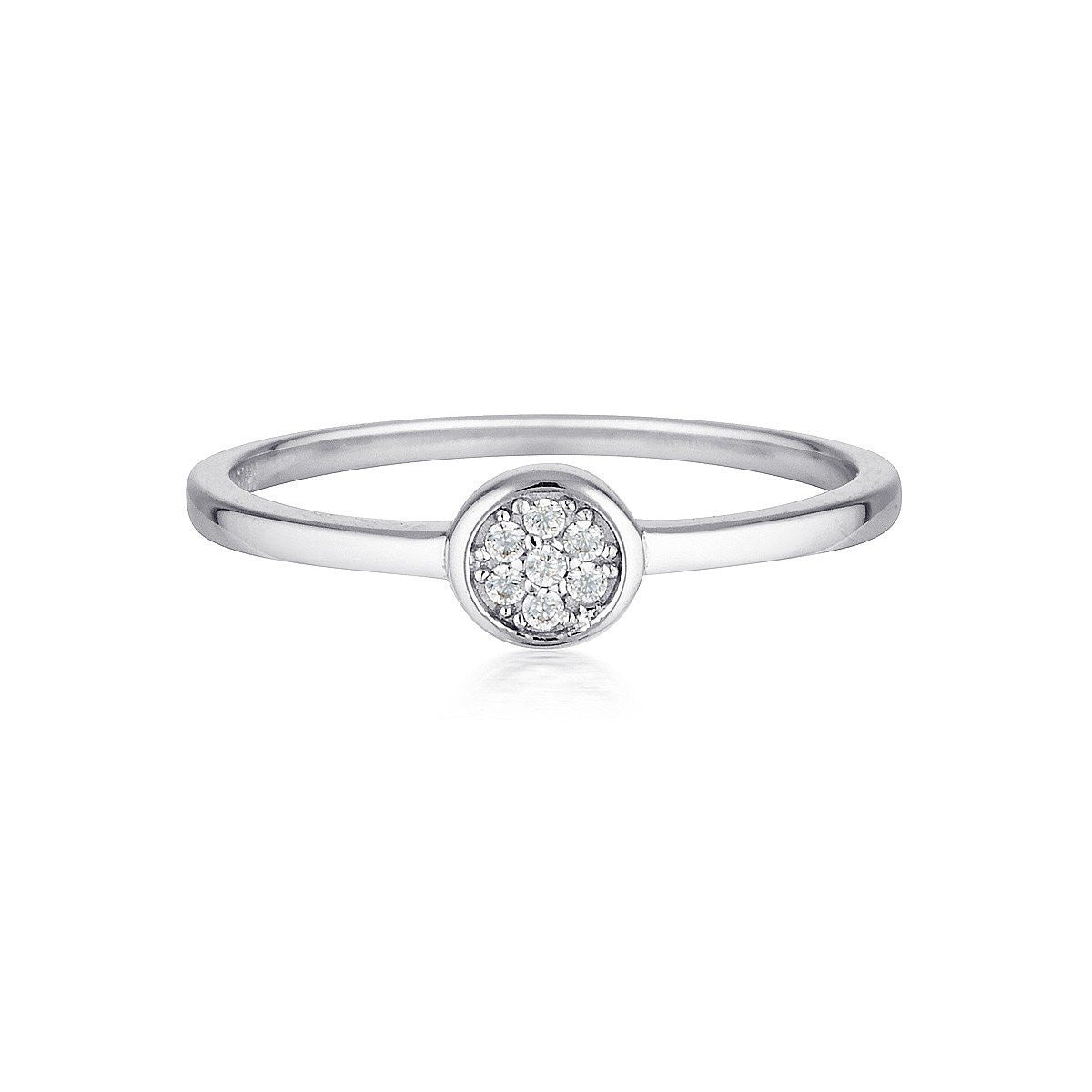 Georgini Silver Dotti Ring -  IR459W | Ice Jewellery Australia