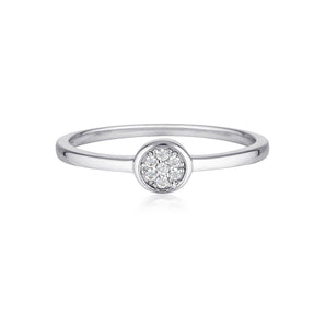 Georgini Silver Dotti Ring -  IR459W | Ice Jewellery Australia