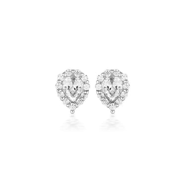 Georgini Monaco Silver Studs - IE850W | Ice Jewellery Australia