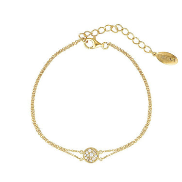 Georgini Mini Mosaic Gold Bracelet - IB176G | Ice Jewellery Australia