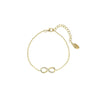 Georgini Forever Infinty Bracelet -Gold - IB178G | Ice Jewellery Australia