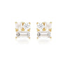 Georgini Thea Gold Stud Earring - IE814G | Ice Jewellery Australia
