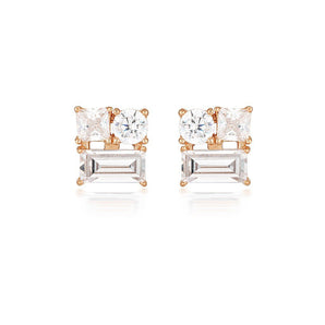 Georgini Thea Rose Gold Stud Earring - IE814RG | Ice Jewellery Australia