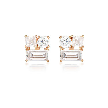 Georgini Thea Rose Gold Stud Earring - IE814RG | Ice Jewellery Australia