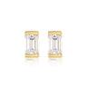 Georgini Mosaic Baguette Gold Stud - IE817G | Ice Jewellery Australia