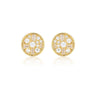 Georgini Mini Mosaic Gold Stud Earrings - IE821G | Ice Jewellery Australia