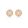 Georgini Mini Mosaic Rose Gold Stud Earrings - IE821RG | Ice Jewellery Australia