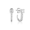 Georgini Silver Isla E/R - IE932W | Ice Jewellery Australia