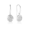 Georgini Lucent Silver Hook Earring - Large - IE936W | Ice Jewellery Australia