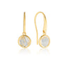 Georgini Lucent Gold Hook Earring Small - IE938G | Ice Jewellery Australia