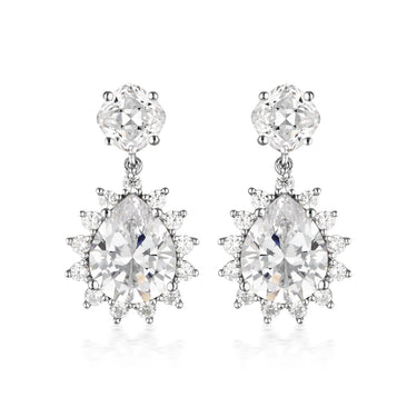 Georgini Luxe Velluto Earrings Silver - IE941W | Ice Jewellery Australia