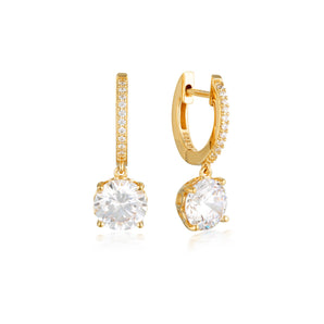 Georgini Luxe Regale Earrings Gold - IE942G | Ice Jewellery Australia