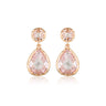 Georgini Luxe Nobile Earrings Pink / Rose Gold - IE943P | Ice Jewellery Australia