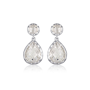 Georgini Luxe Nobile Earrings Silver - IE943W | Ice Jewellery Australia