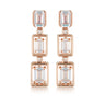 Georgini Luxe Indulgenza Earrings Rose Gold - IE946RG | Ice Jewellery Australia