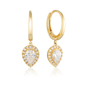 Georgini Luxe Splendore Earrings Gold - IE948G | Ice Jewellery Australia