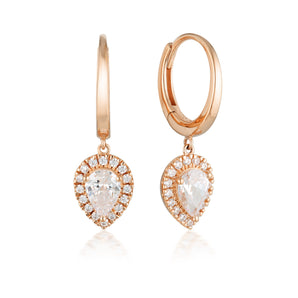 Georgini Luxe Splendore Earrings Rose Gold - IE948RG | Ice Jewellery Australia