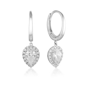 Georgini Luxe Splendore Earrings Silver - IE948W | Ice Jewellery Australia