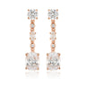 Georgini Luxe Lusso Earrings Rose Gold - IE949RG | Ice Jewellery Australia