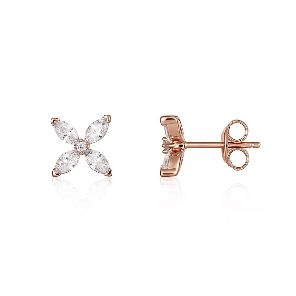 Georgini Heirloom Favoured Earrings Rose Gold - IE955RG | Ice Jewellery Australia