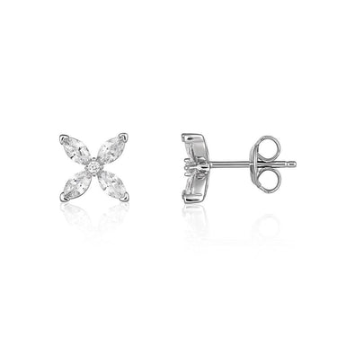 Georgini Heirloom Favoured Earrings Silver - IE955W | Ice Jewellery Australia