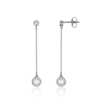 Georgini Heirloom Treasured Earrings Silver - IE956W | Ice Jewellery Australia