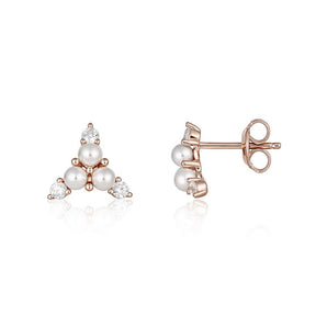 Georgini Heirloom Precious Earrings Rose Gold - IE957RG | Ice Jewellery Australia