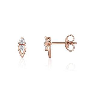 Georgini Heirloom Keepsake Earrings Rose Gold - IE960RG | Ice Jewellery Australia