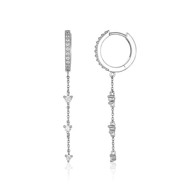 Georgini Heirloom Loved Earrings Silver - IE961W | Ice Jewellery Australia