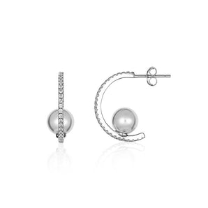 Georgini Heirloom Legacy Earrings Silver - IE967W | Ice Jewellery Australia