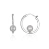 Georgini Heirloom Adored Earrings Silver - IE968W | Ice Jewellery Australia