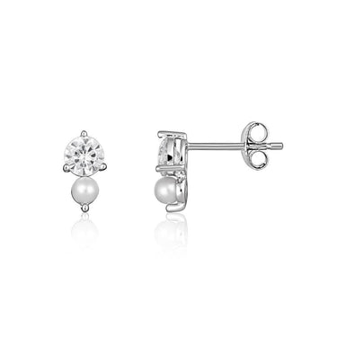 Georgini Heirloom Beloved Earrings Silver - IE969W | Ice Jewellery Australia